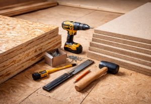 exemple d'OSB ou aggloméré pour plancher