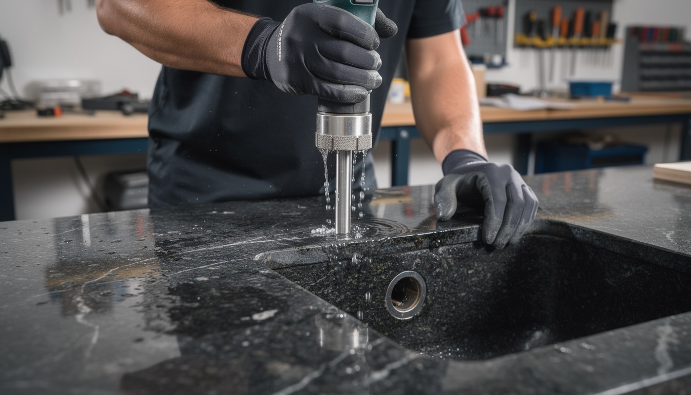 découvrez comment percer facilement et en toute sécurité un trou dans un évier en granit grâce à notre guide étape par étape avec des conseils et astuces pratiques.