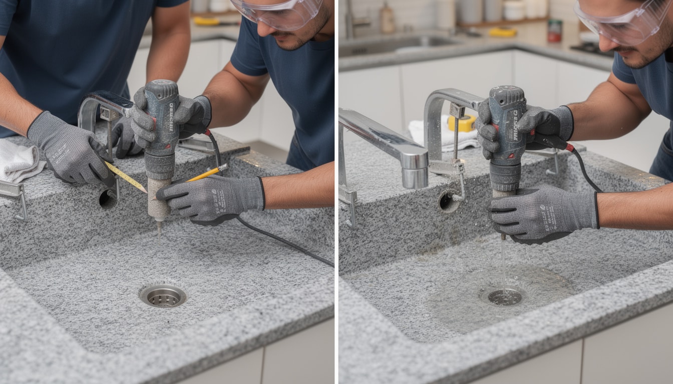 découvrez les étapes essentielles pour percer un trou dans un évier en granit en toute sécurité et efficacement, avec les outils adaptés et les conseils pratiques.