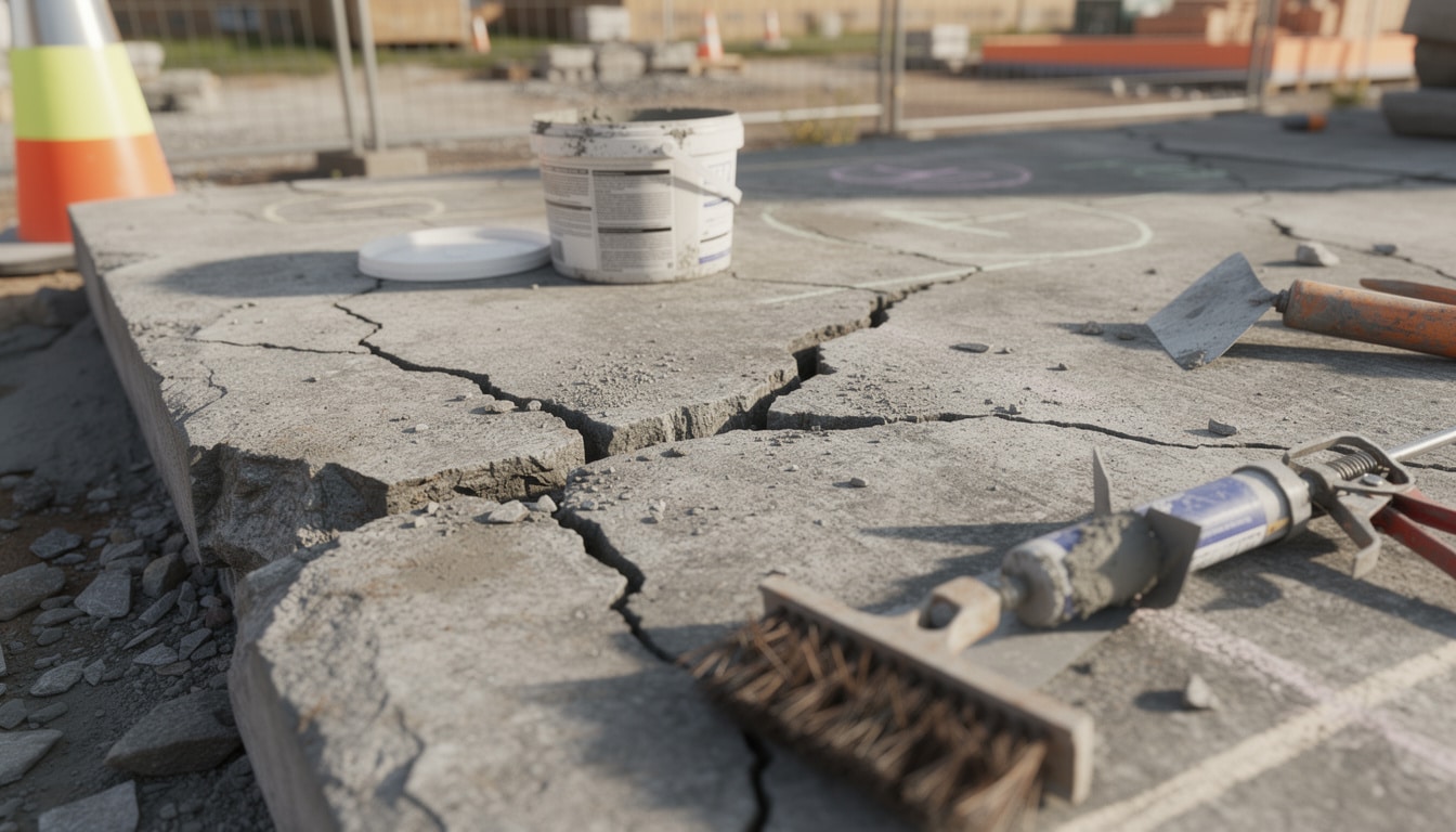 découvrez nos conseils pratiques pour couler une nouvelle dalle béton sur une ancienne dalle fissurée, en assurant solidité et durabilité à votre construction.