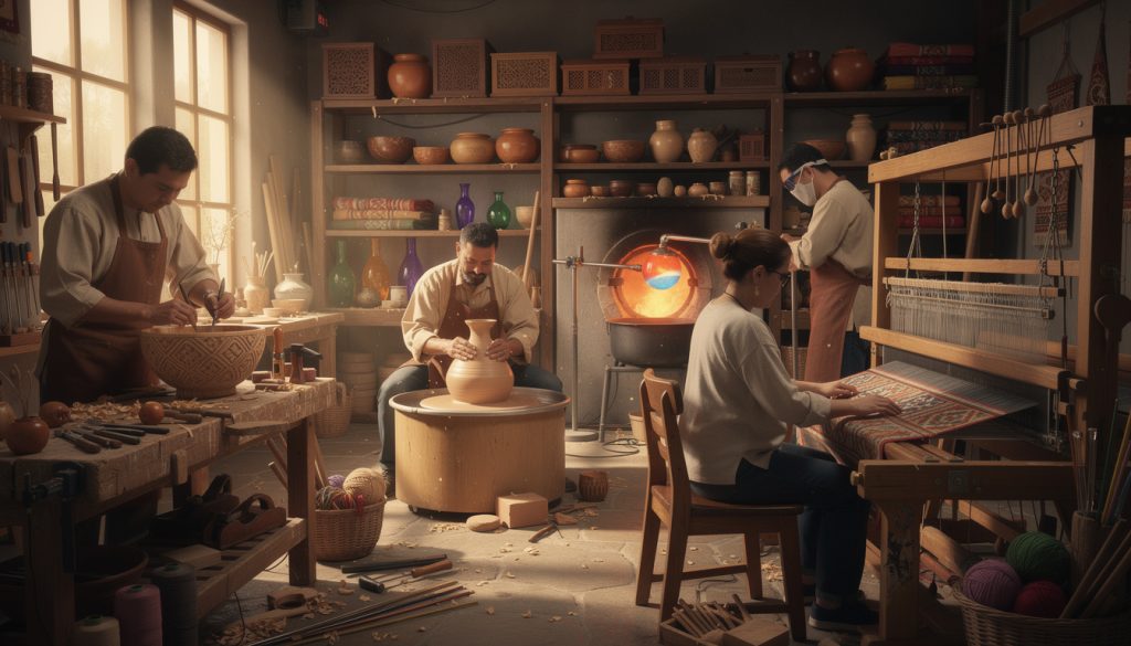 plongez dans l'univers fascinant des métiers d'art et de l'artisanat, découvrez des savoir-faire uniques et laissez-vous inspirer par des créations authentiques et passionnées.