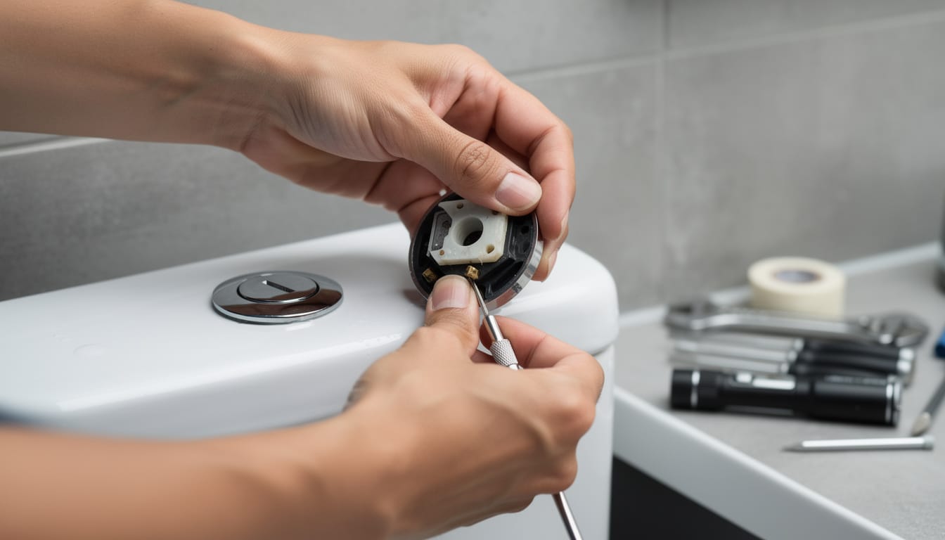découvrez notre guide pratique pour démonter facilement un bouton poussoir de wc, avec des instructions claires et étape par étape.