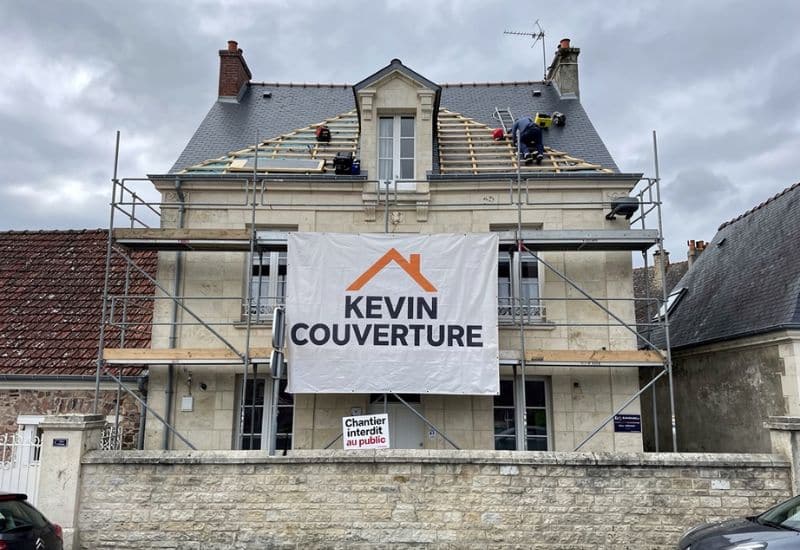 exemple de couverture de toit par un pro