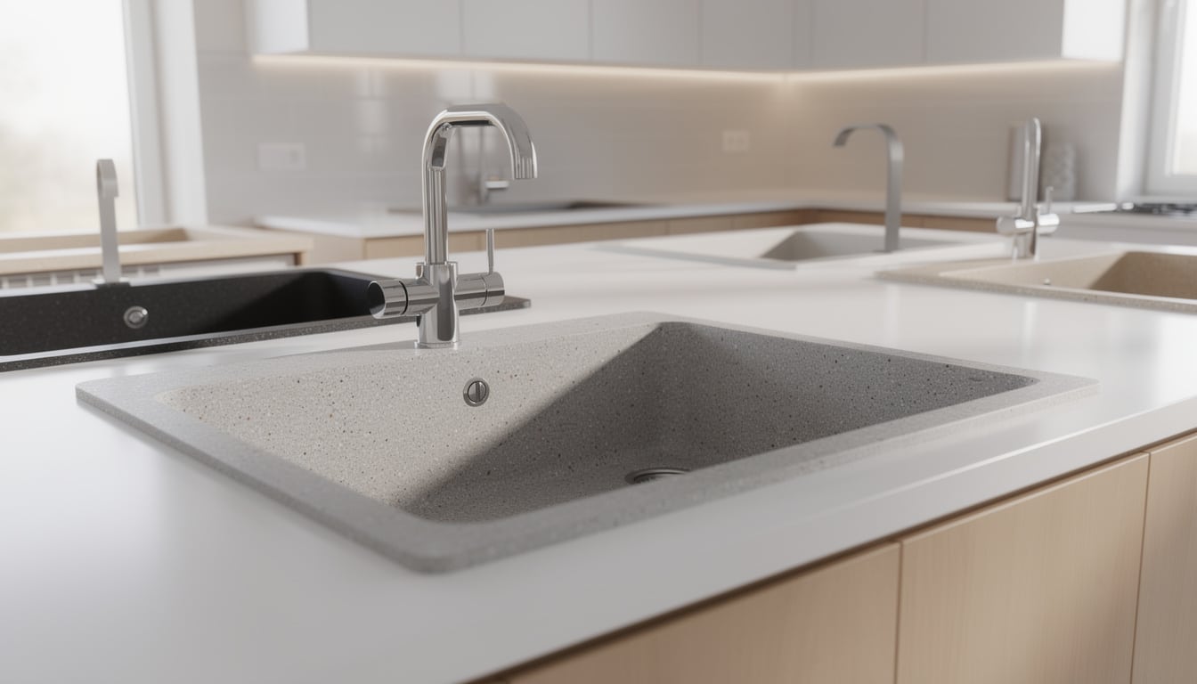 découvrez les différences entre un évier en résine et un évier en composite grâce à une explication claire et détaillée pour vous aider à faire le bon choix.