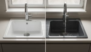 découvrez les différences et avantages des éviers en céramique et en granit pour choisir celui qui convient le mieux à votre cuisine.