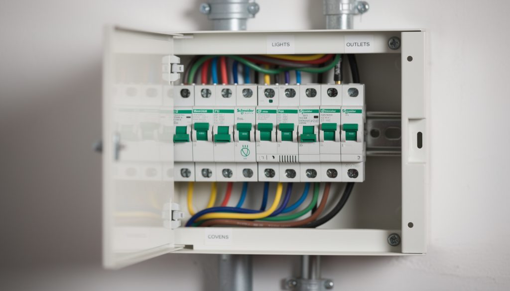 apprenez à identifier et à utiliser correctement le symbole du chauffe-eau sur votre tableau électrique schneider pour une installation sécurisée et efficace.