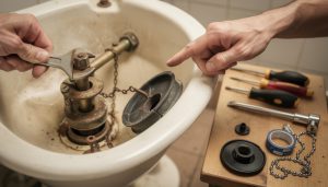 découvrez comment réparer ou remplacer un mécanisme de chasse d'eau ancien modèle pour garantir un fonctionnement optimal et éviter les fuites.