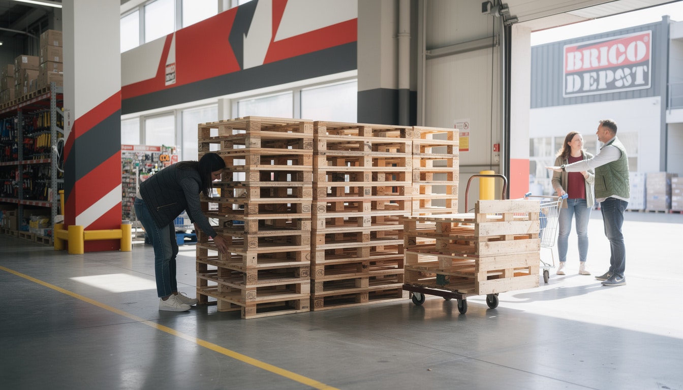 découvrez comment et où obtenir une palette en bois gratuite chez brico dépôt en 2026 pour vos projets de bricolage et diy.