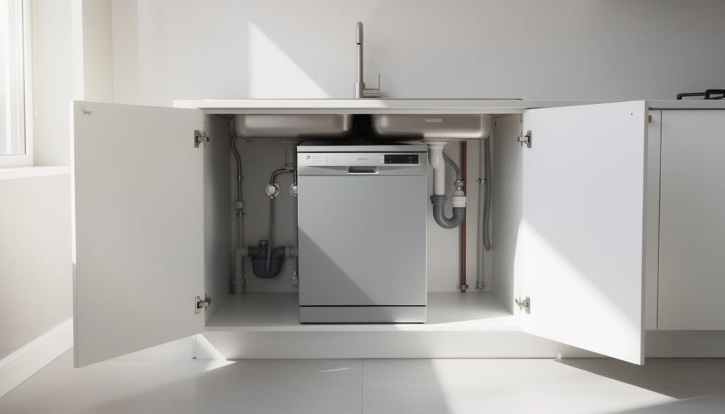 découvrez si l'installation d'un lave-vaisselle sous un évier est possible, les contraintes à prendre en compte, et nos conseils pour optimiser l'espace dans votre cuisine.