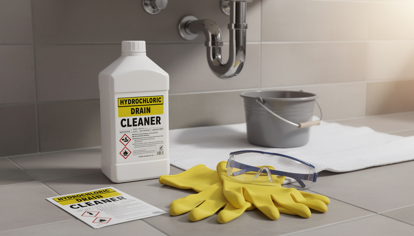 découvrez quelle quantité d’acide chlorhydrique utiliser pour déboucher efficacement une canalisation tout en garantissant la sécurité et en évitant d’endommager vos installations.