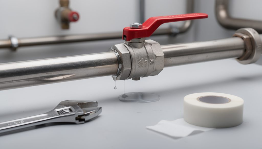 découvrez comment identifier les causes d'une fuite sur une vanne quart de tour et apprenez les techniques efficaces pour la réparer rapidement et durablement.