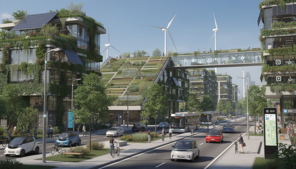 découvrez les innovations et les enjeux clés pour 2026 dans la construction d'une ville du futur écologique à bède, alliant développement durable et technologies avancées.