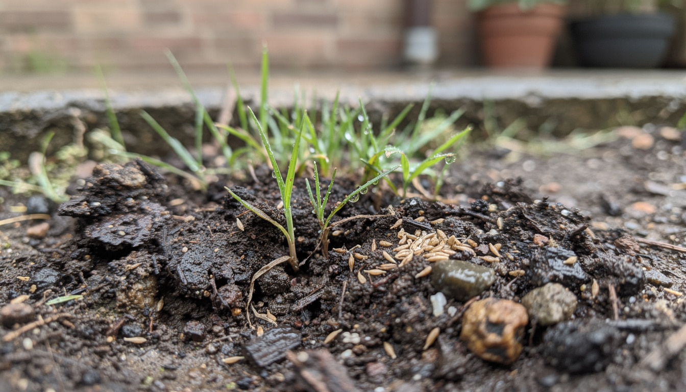 découvrez nos conseils pratiques pour protéger votre gazon fraîchement semé lors de fortes pluies et assurer une croissance optimale.