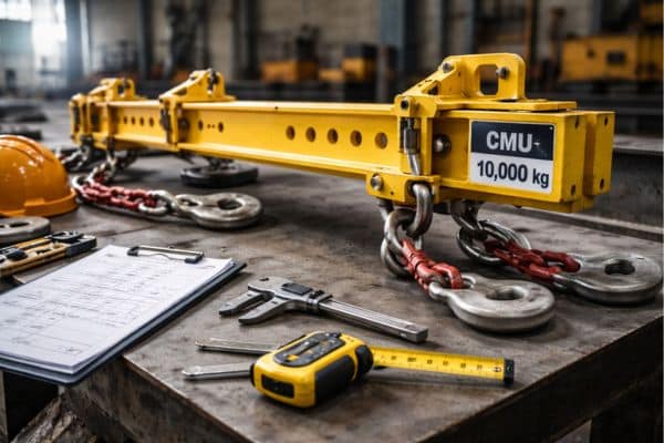 Composants d'un vérin réglable en atelier