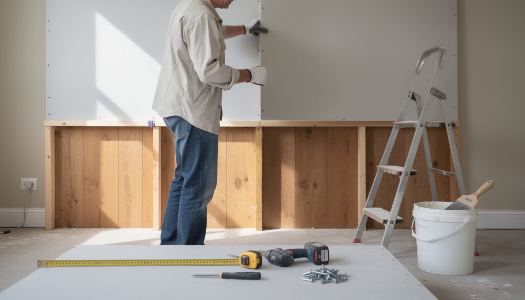 découvrez comment recouvrir un lambris avec du placo grâce à notre guide pratique et astuces pour une rénovation facile et efficace de vos murs.