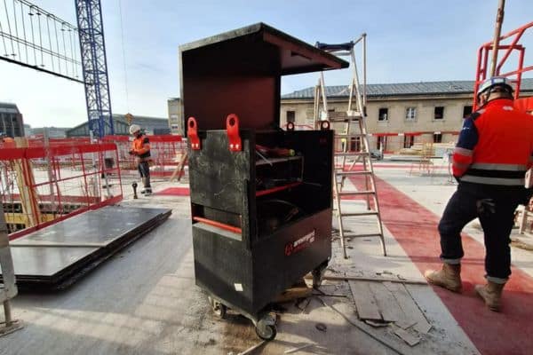 exemple de sécurisation de chantier