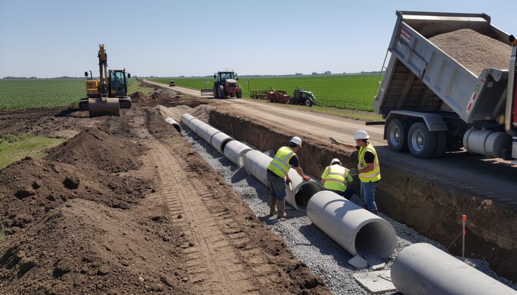 découvrez notre guide pratique pour réussir vos travaux de busage de fossé et faciliter l'accès à votre terrain avec des conseils étape par étape.