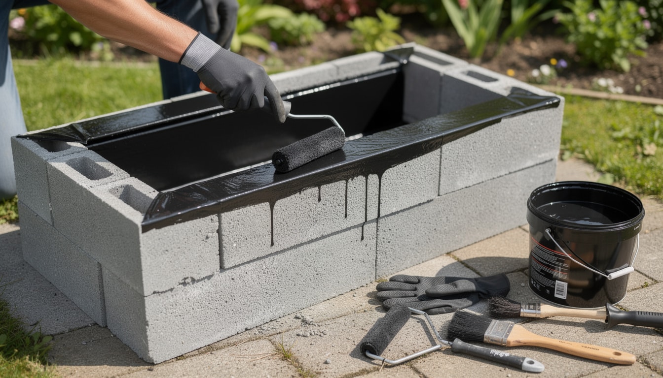 découvrez les étapes essentielles pour garantir l’étanchéité parfaite de votre jardinière en parpaing et protéger vos plantations contre l’humidité.