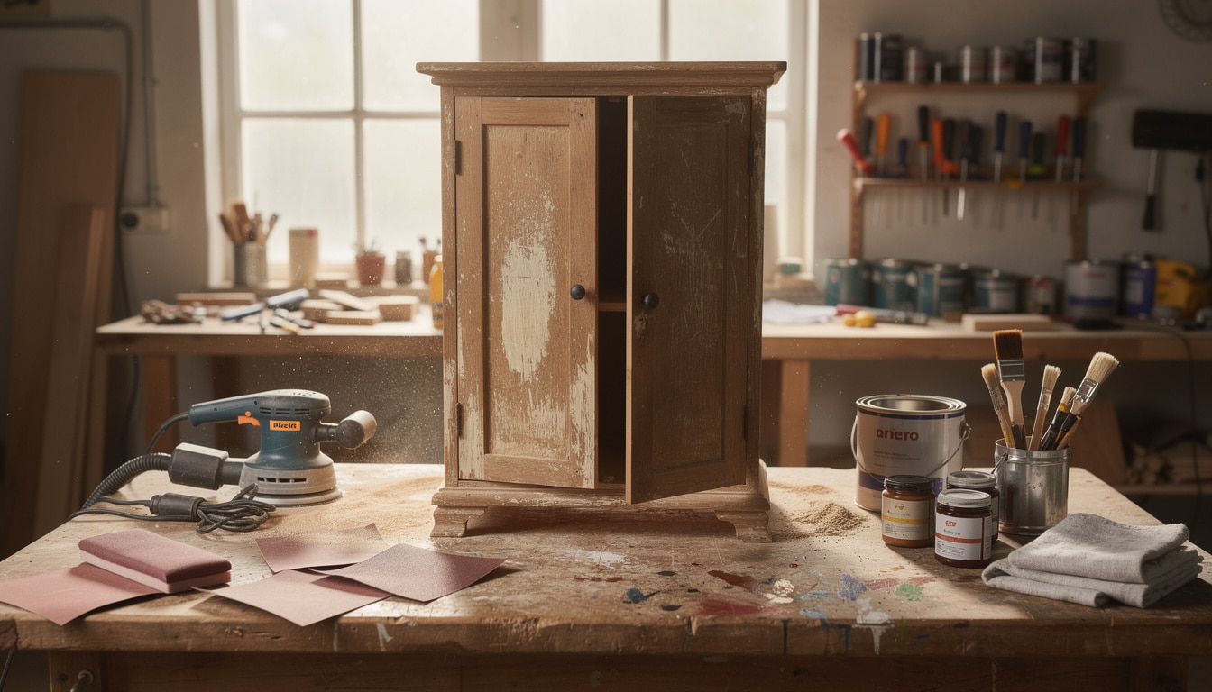 découvrez notre guide complet pour repeindre une vieille armoire et obtenir un résultat impeccable. astuces, étapes détaillées et conseils pratiques pour transformer votre meuble avec succès.