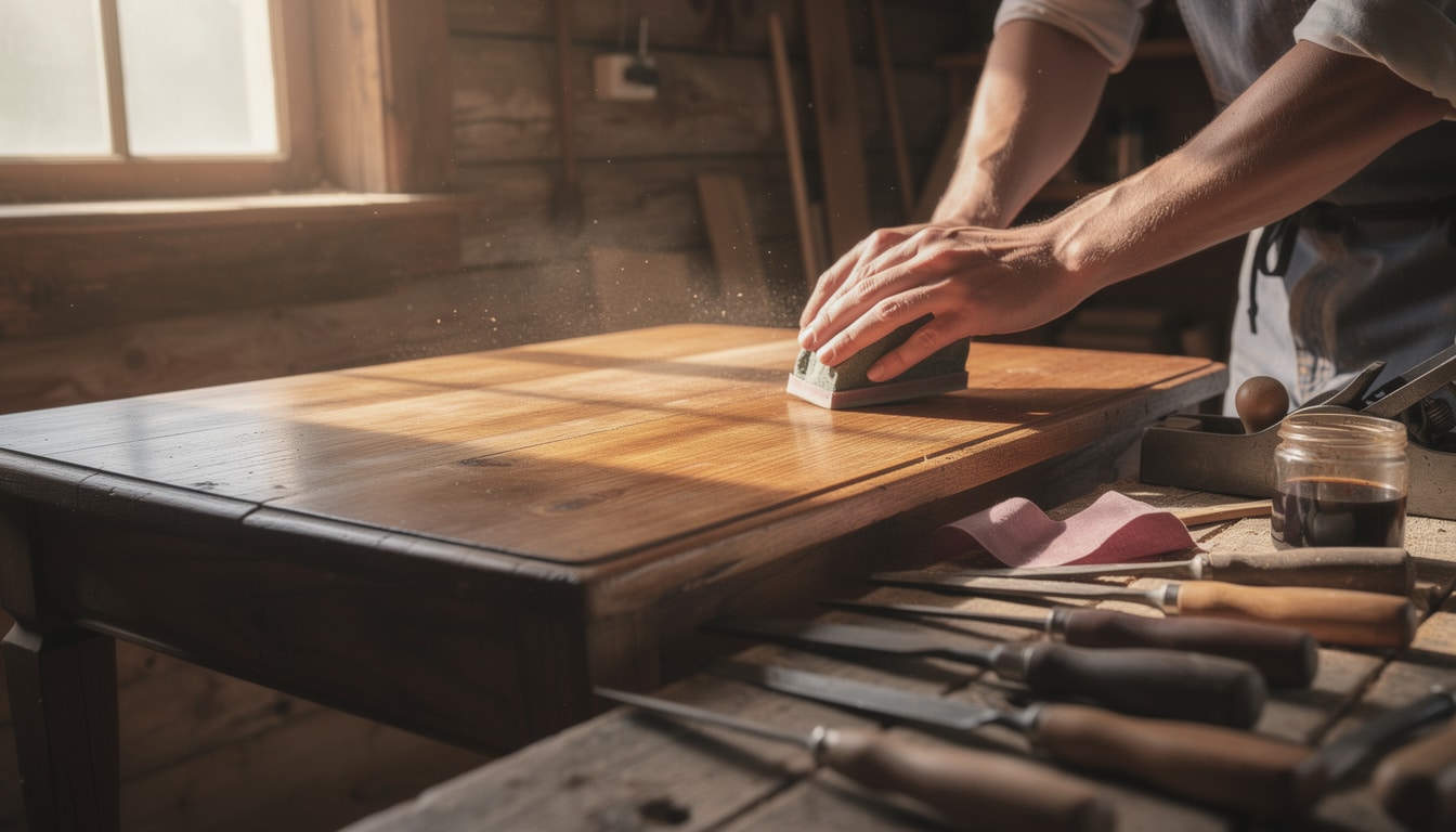 apprenez à sabler vos meubles en bois facilement pour leur redonner vie et révéler toute leur beauté naturelle grâce à nos conseils simples et efficaces.