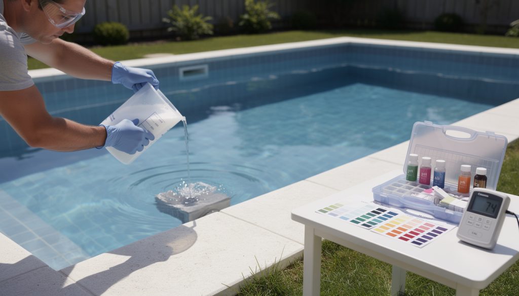 découvrez comment doser efficacement l'eau de javel pour une piscine de 50 m³ afin de garantir une eau propre et saine. conseils pratiques pour ajuster la dose selon les besoins.