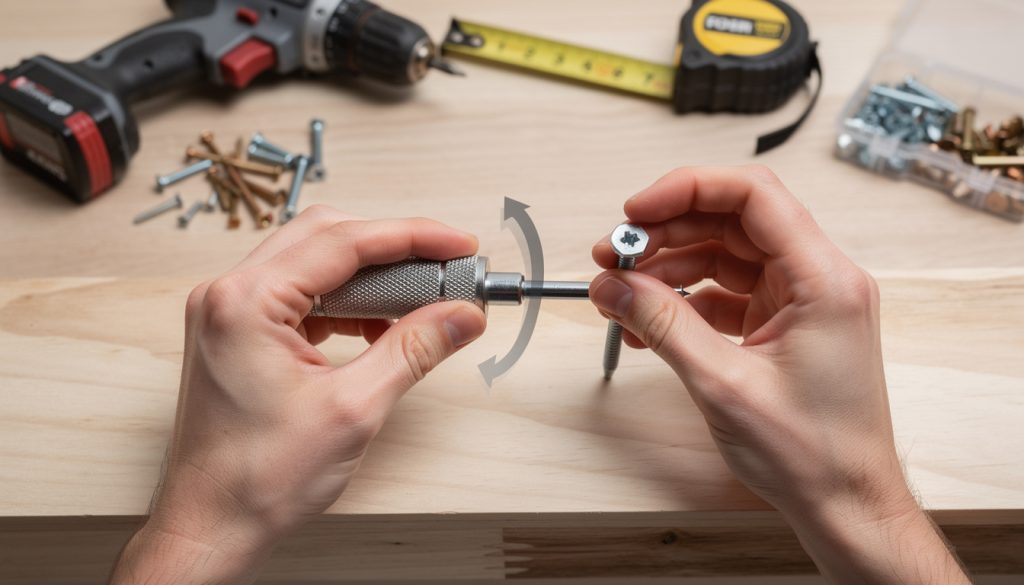 découvrez comment choisir le bon sens de vissage pour réussir tous vos projets de bricolage, avec des conseils simples et pratiques adaptés à vos besoins.