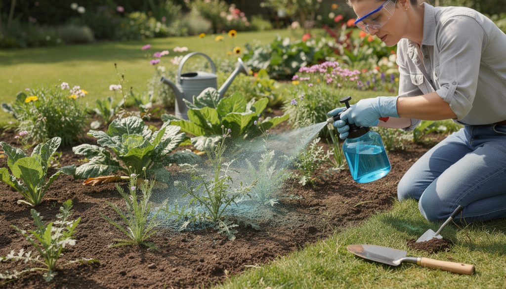 découvrez comment utiliser efficacement le sulfate de cuivre comme désherbant dans votre jardin pour éliminer les mauvaises herbes tout en protégeant vos plantes et l'environnement.